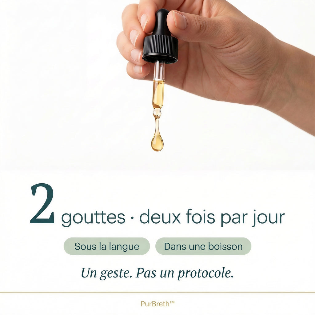Les gouttes qui vous aident à respirer plus librement