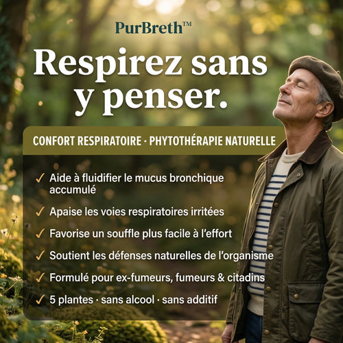 Les gouttes qui vous aident à respirer plus librement